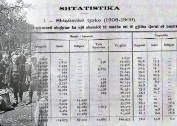 Sa shqiptarë kishte në Shkup, Tuz, Gostivar, Tetovë, Kaçanik e qytete tjera