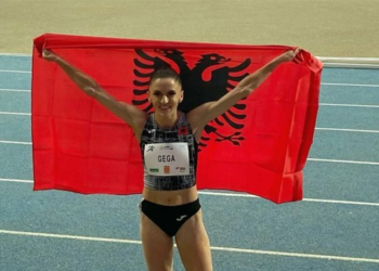 Luiza Gega shkëlqen në eventin prestigjioz në Francë, rekord kombëtar