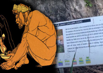 Monument kulture, “Shpella e Ciklopit homerik” mbulohet me dhe’