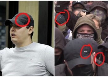 Serbët që plagosën ushtarët e KFOR-it, mbanin në kokë simbolin e kriminelit Belivuk