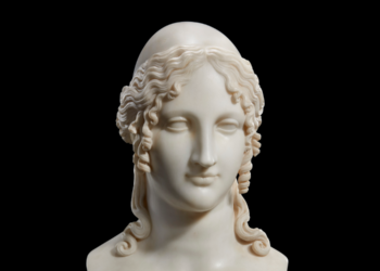 Busti i Helenës me plis nga Antonio Canova: ‘A ishte kjo fytyra që nisi një mijë anije?’