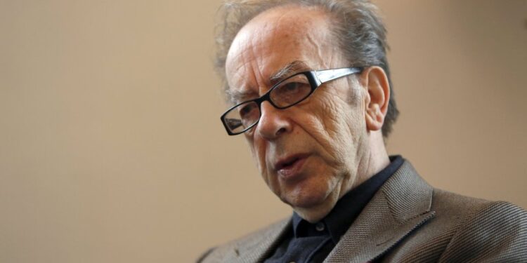 (FILES) This file photo taken on February 08, 2015 shows Albanian novelist Ismail Kadare gestures during an interview with AFP in Jerusalem.
The Swedish Academy stunned the world last year when it awarded the Nobel Literature Prize to US counter-culture icon and rock star Bob Dylan. This year, experts say, the laureate will be more conventional. / AFP PHOTO / GALI TIBBON