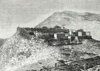 Fortesa e Shkodrës në gravurën e vitit 1877 të bibliotekës së Firences