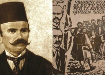 Mësuesi i shkollës së parë shqipe, Petro Nini Luarasi, ishte edhe veprimtar i palodhshëm i Rilindjes Kombëtare