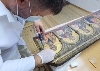 “Gjashtë Apostujt me Shën Mëhillin”, për të parën herë para publikut të muzeut “Onufri”