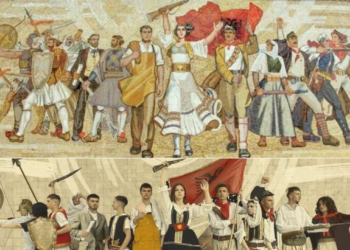 Nxënësit risjellin mozaikun “Shqipëria” në Muzeun Historik Kombëtar