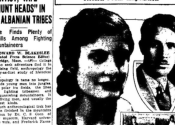 Udhëtimi antropologjik i shkencëtarit Carleton Stevens Coon dhe gruas së tij në malet e Shqipërisë