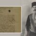 Dorëshkrimi i Vaso Pashë Shkodranit drejtuar kontit austriak Grafit Andrassy, kryesues në delegacionin e Kongresit të Berlinit në vitin 1878