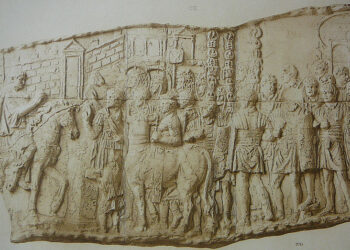 Peizazhe të tre qyteteve të Ilirisë Jugore në relievet e kolonës së Trajanit