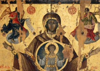 Restaurohet ikona e vëllezërve Zografi, “Burimi Jetëdhënës”