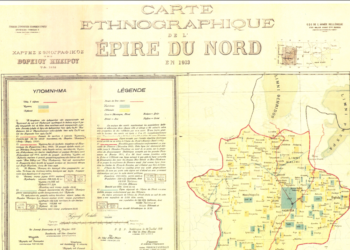Kur u zbulua mashtrimi i Greqisë në “Hartën etnografike e Epirit të Veriut në vitin 1913”, paraqitur në Konferencën e Paqes në Paris