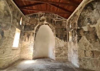 Ndërhyrje konservuese në muralen e Manastirit të Shën Mërisë në Apoloni