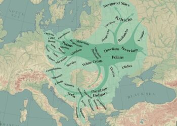 Kronologjia e kolonizimin sllav në Gadishullin Ballkanik (shek. VI–VII)