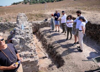 “Apolonia e Ilirisë”, Gonxhja: Gërmimet janë përqendruar në tri zona kryesore të sitit arkeologjik