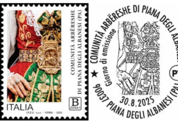 Italia nderon Komunitetin Arbëresh të Piana degli Albanesi: Pullë postare me vlerë sociale për traditën dhe kulturën