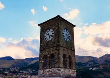 Rijetëzohet sahati i Gjirokastrës, Ministri Gonxhja: Hap i madh në ruajtjen e trashëgimisë sonë kulturore