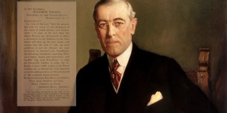 E vërteta e kufijve: Letra e Dakos që shpëtoi Shqipërinë në tavolinën e Wilsonit