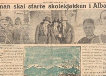 Tidens Tegn (1929) / Letra e Evelyn Stibolt, mësueses norvegjeze të kuzhinës shkollore : “Eksperienca ime në shkollën për vasha në Korçë…”