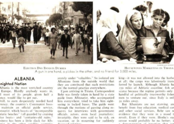 SHQIPËRIA DHE NJË KOMB NË TERR!Rrëfimi i Edward Behr, korrespondentit të “TIME” në Paris  