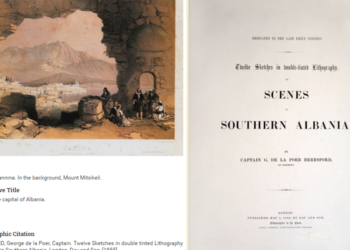 Epiri i vitit 1855: Shqipëria e Jugut nën penelin e një kapiteni irlandez