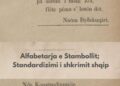 Alfabetarja e Stambollit, vepra që qëndron në themel të arsimit kombëtar