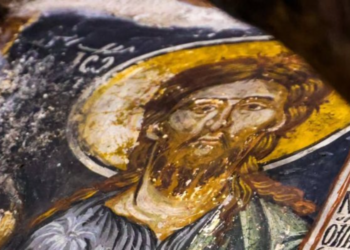 “Shën Mëria” e Vllahogoranxit, kisha e pikturuar nga Onufër Qiprioti