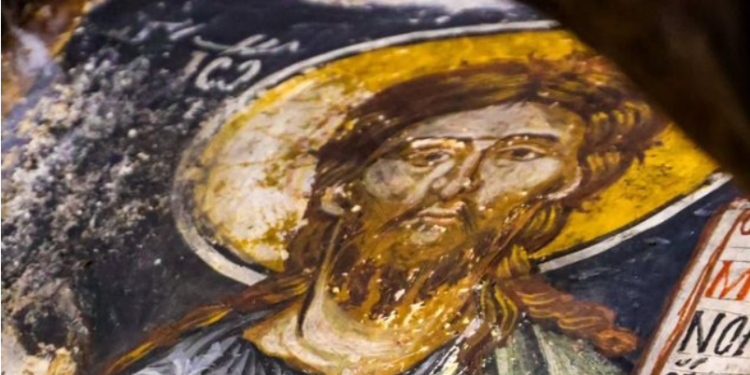 “Shën Mëria” e Vllahogoranxit, kisha e pikturuar nga Onufër Qiprioti