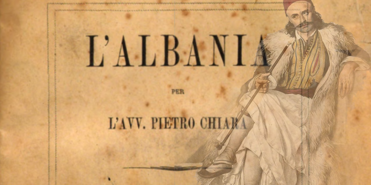 “L’Albania” e Pietro Chiaras: Shqiptaria e Himarës, Dhërmiut, Sulit dhe heroizmi, roli i shqiptarëve në çdo lëvizje liridashëse në Ballkan