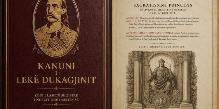 Kodi i Justinianit dhe Kanuni i Lekë III Dukagjinit
