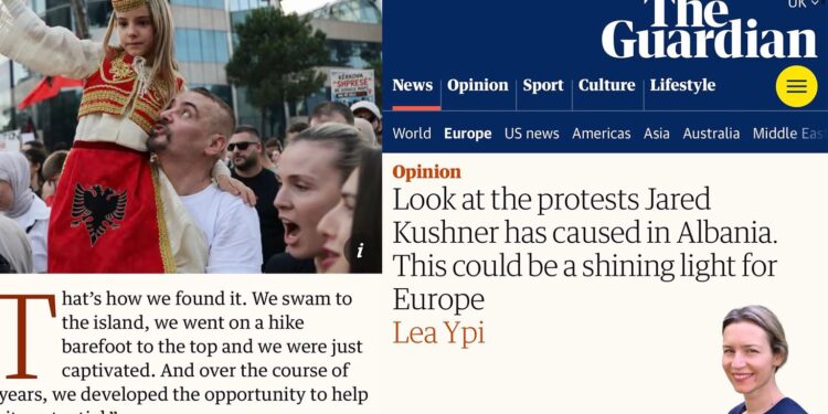 Shikoni protestat që Jared Kushner ka shkaktuar në Shqipëri. Kjo mund të jetë një dritë që shndërrin për Europën