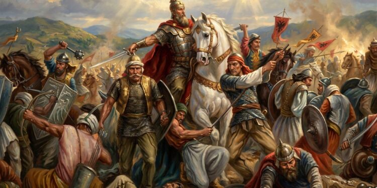 Mbi fitoren e lavdishme të Skënderbeut tek ujët e bardhë – Albulena